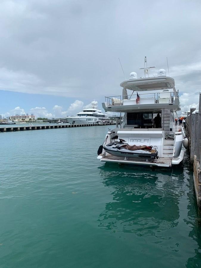 a boat in the water aboard AMALFI Yacht for Sale