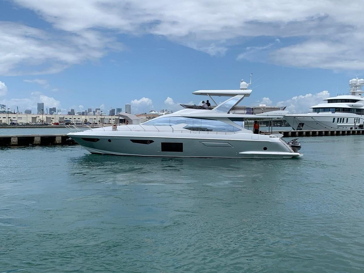 a boat in the water aboard AMALFI Yacht for Sale
