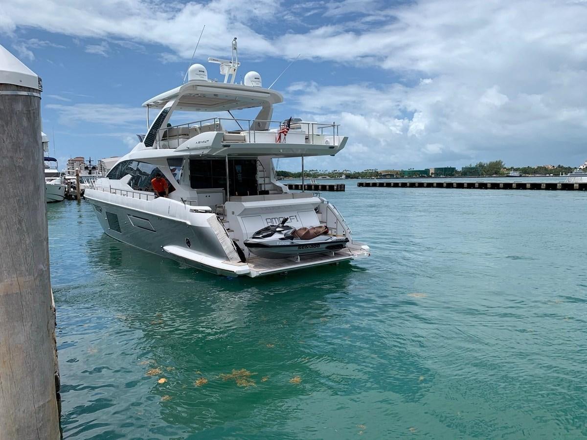 a boat in the water aboard AMALFI Yacht for Sale