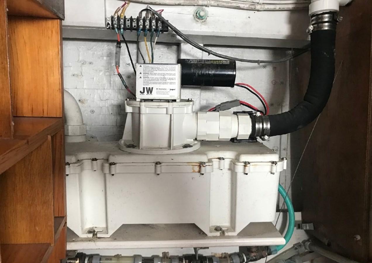 a machine with wires aboard RUGOSA Yacht for Sale