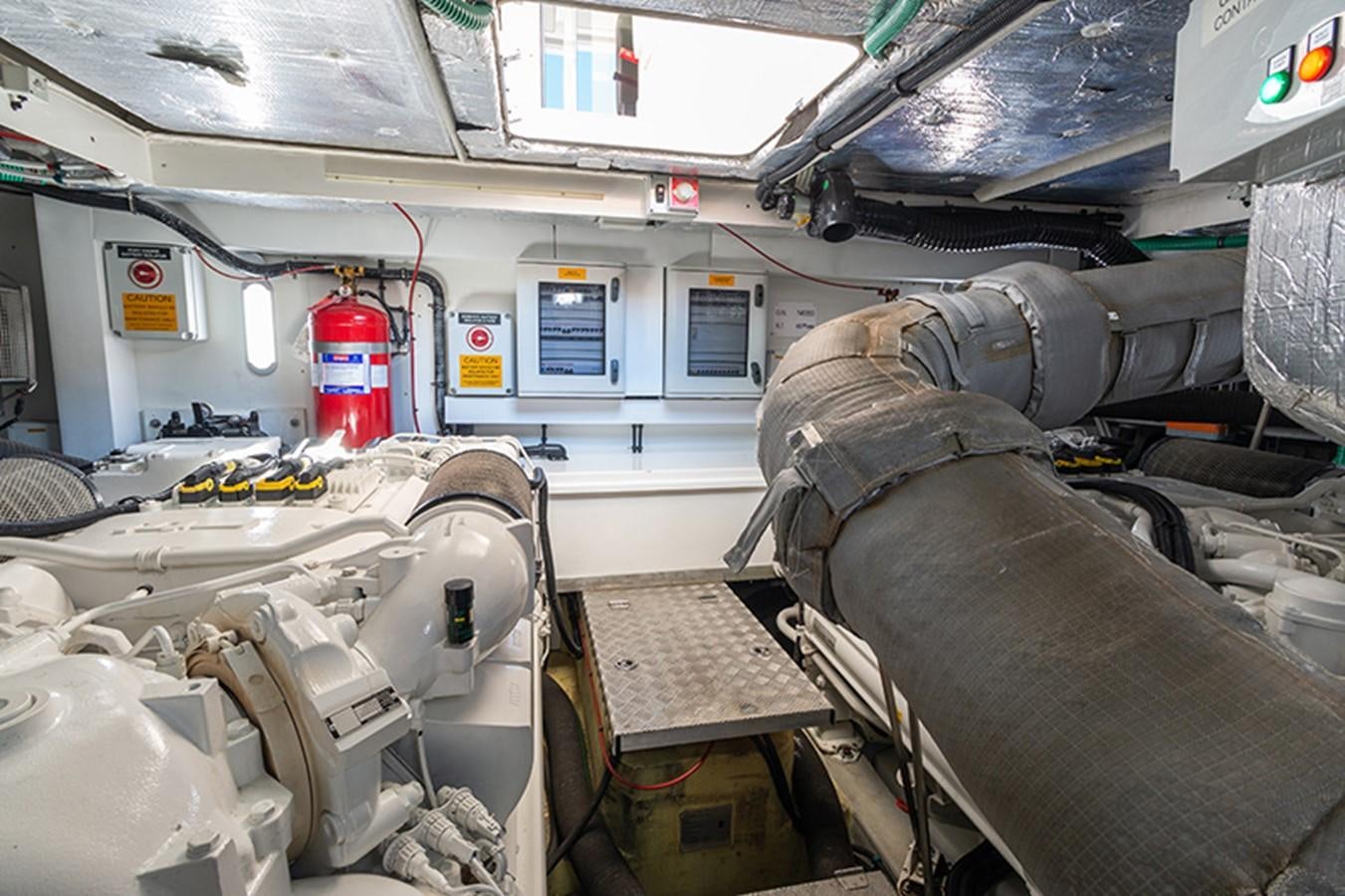 inside of a vehicle aboard LONG WAY ROUND Yacht for Sale