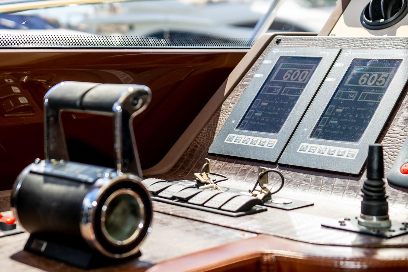 a camera on a table aboard VA BENE 2011 AZIMUT 70 FLY Yacht for Sale