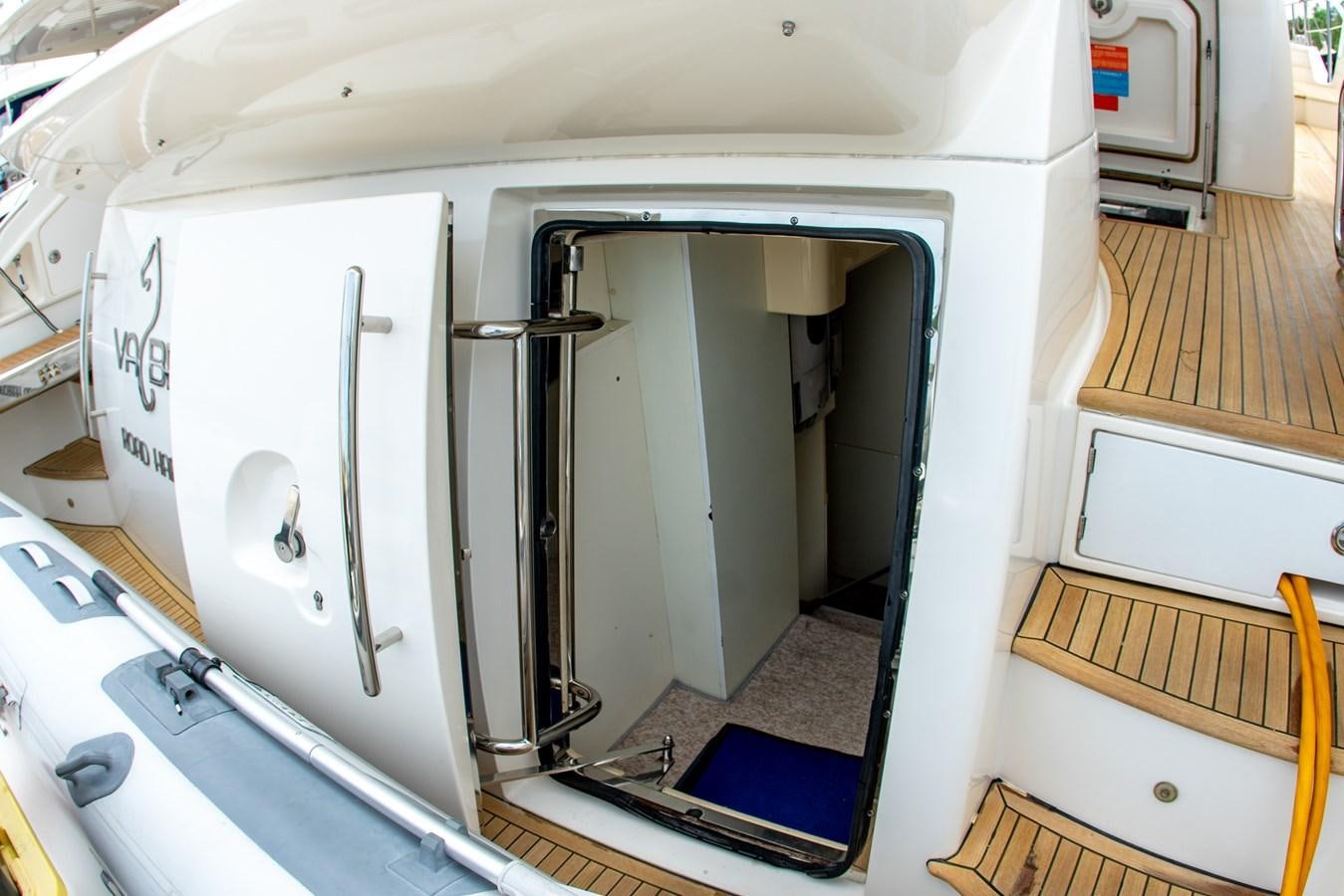 a machine in a room aboard VA BENE 2011 AZIMUT 70 FLY Yacht for Sale