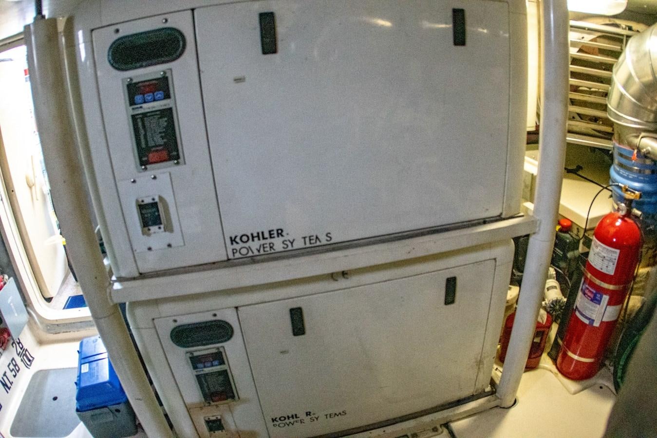 a white machine with buttons aboard VA BENE 2011 AZIMUT 70 FLY Yacht for Sale