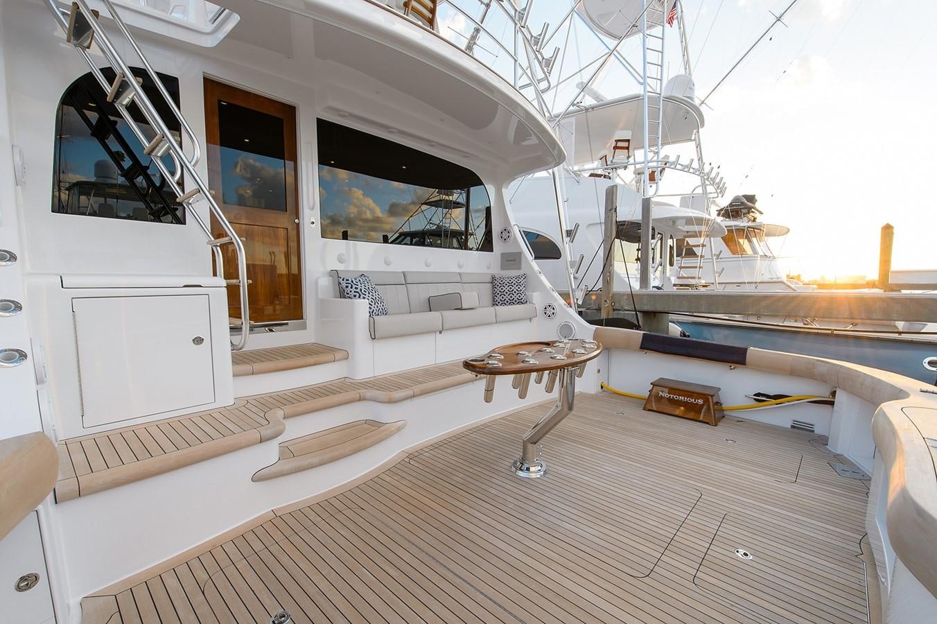 a room with a large white machine aboard NOTORIOUS Yacht for Sale