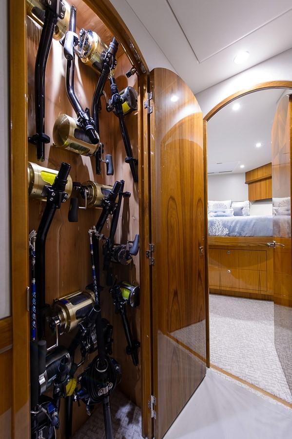 a room with a large machine aboard NOTORIOUS Yacht for Sale