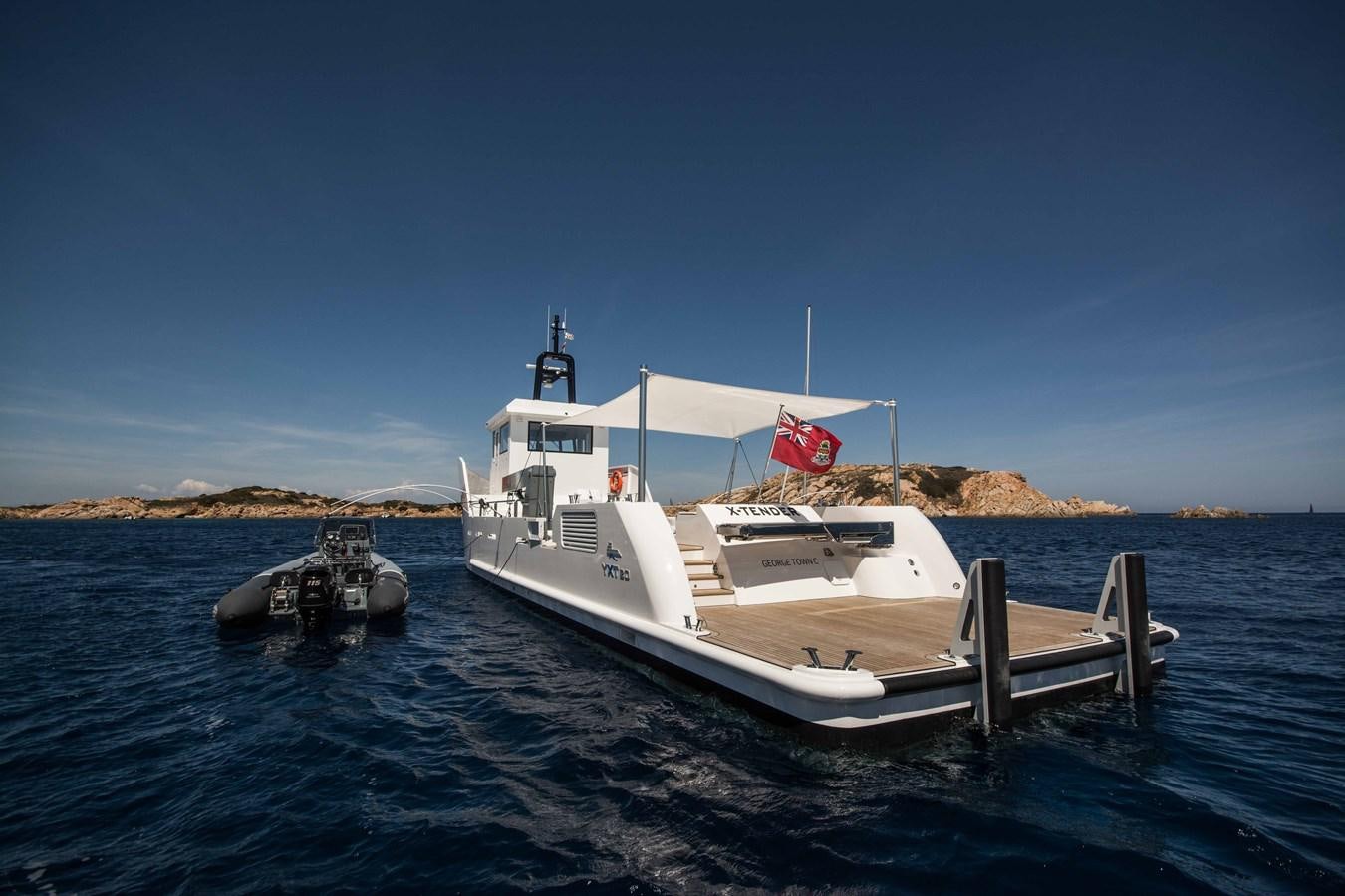 a boat in the water aboard YXT20 - SUPPORT VESSEL/YACHT EXTENDER Yacht for Sale