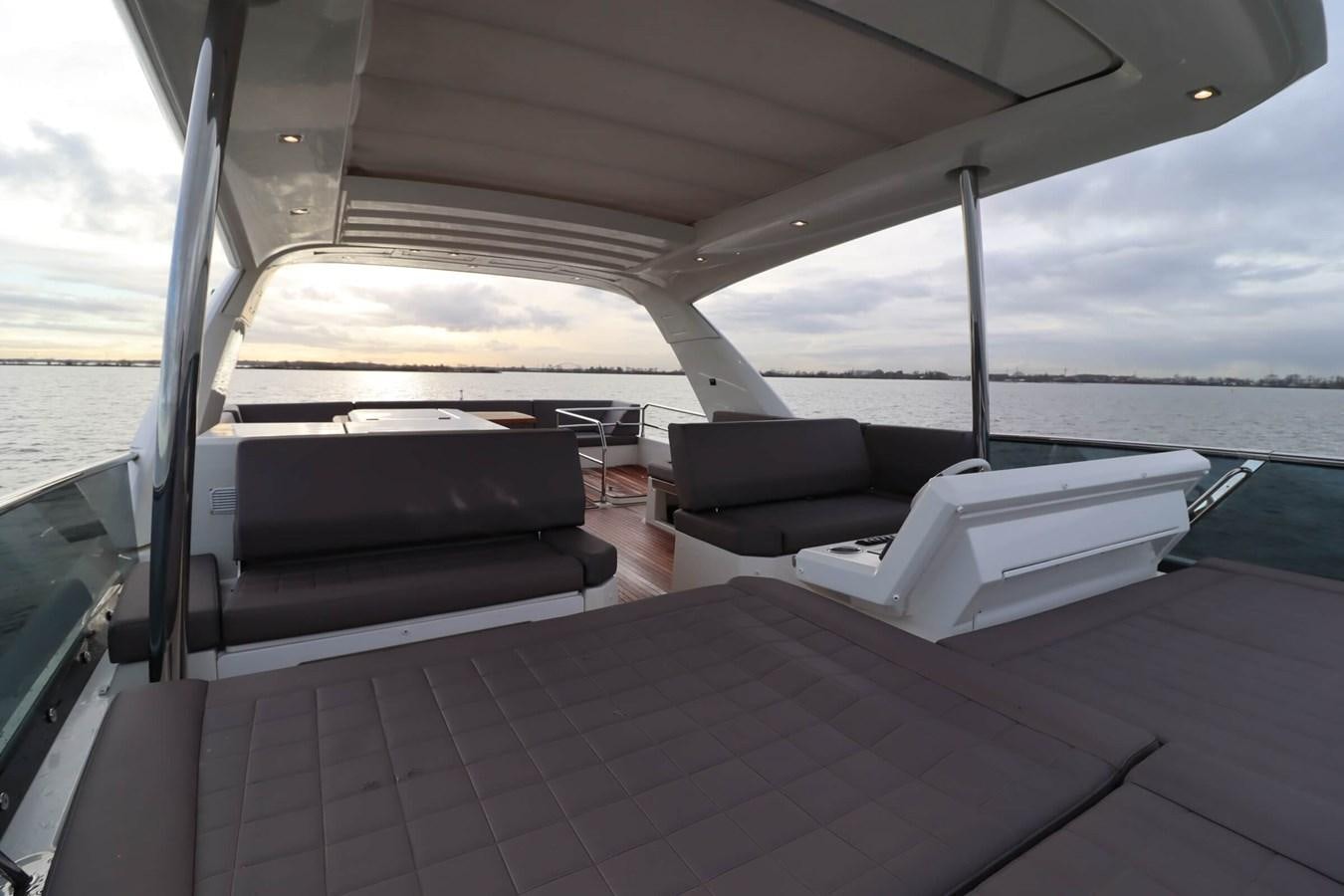 a boat on the water aboard PRESTIGE 680 FLY Yacht for Sale
