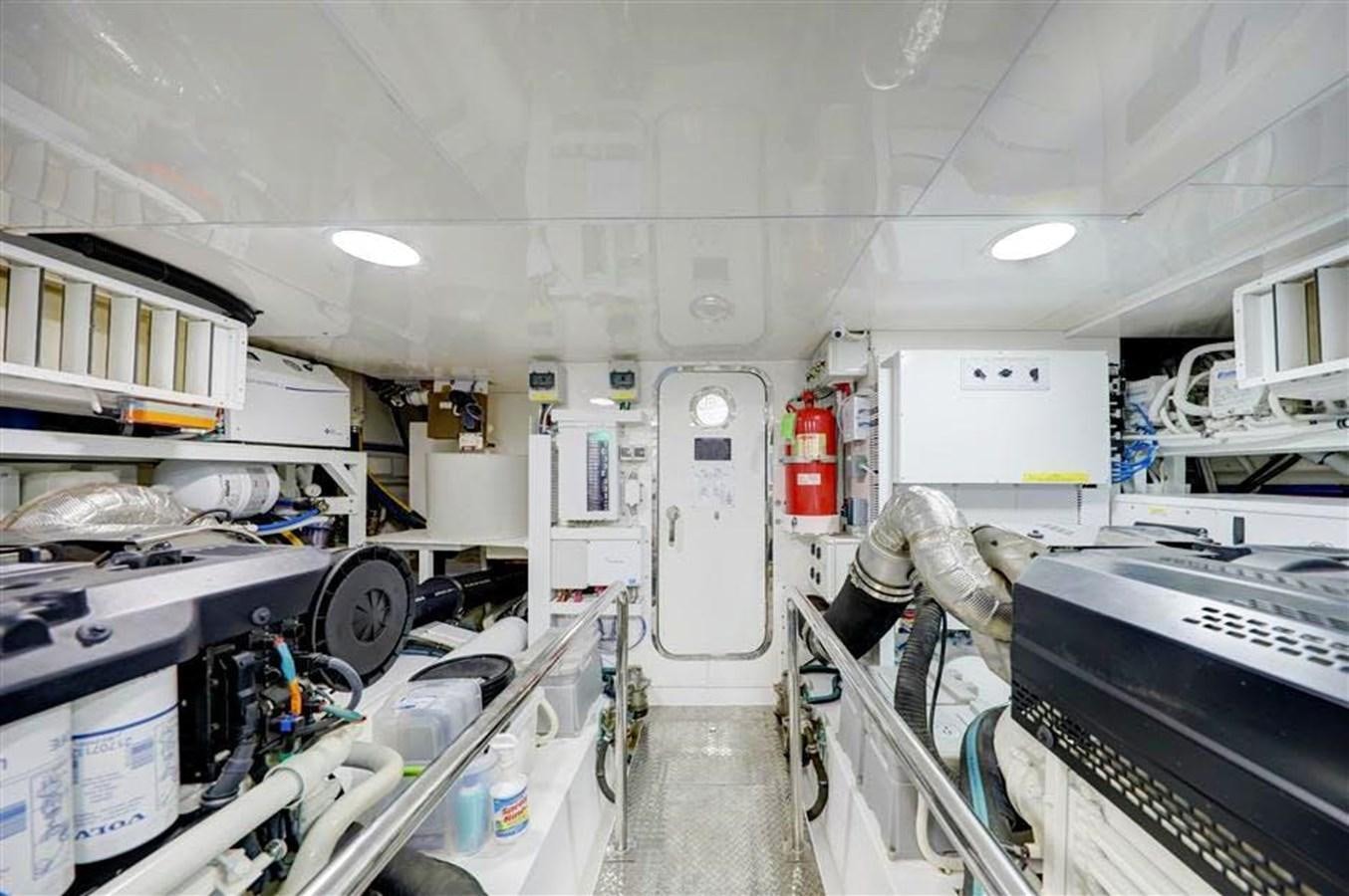 a room with machines and equipment aboard PLAYBOOK Yacht for Sale