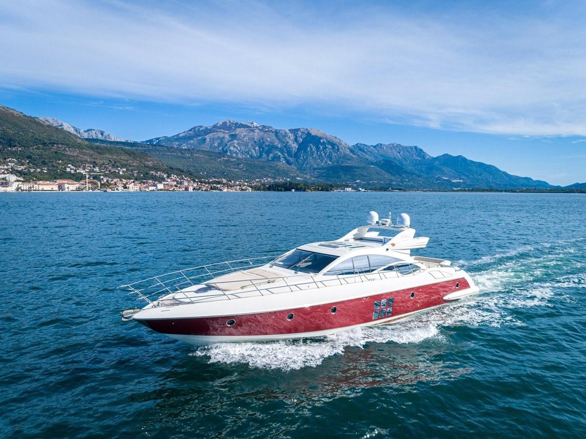 a boat on the water aboard AROMA Yacht for Sale