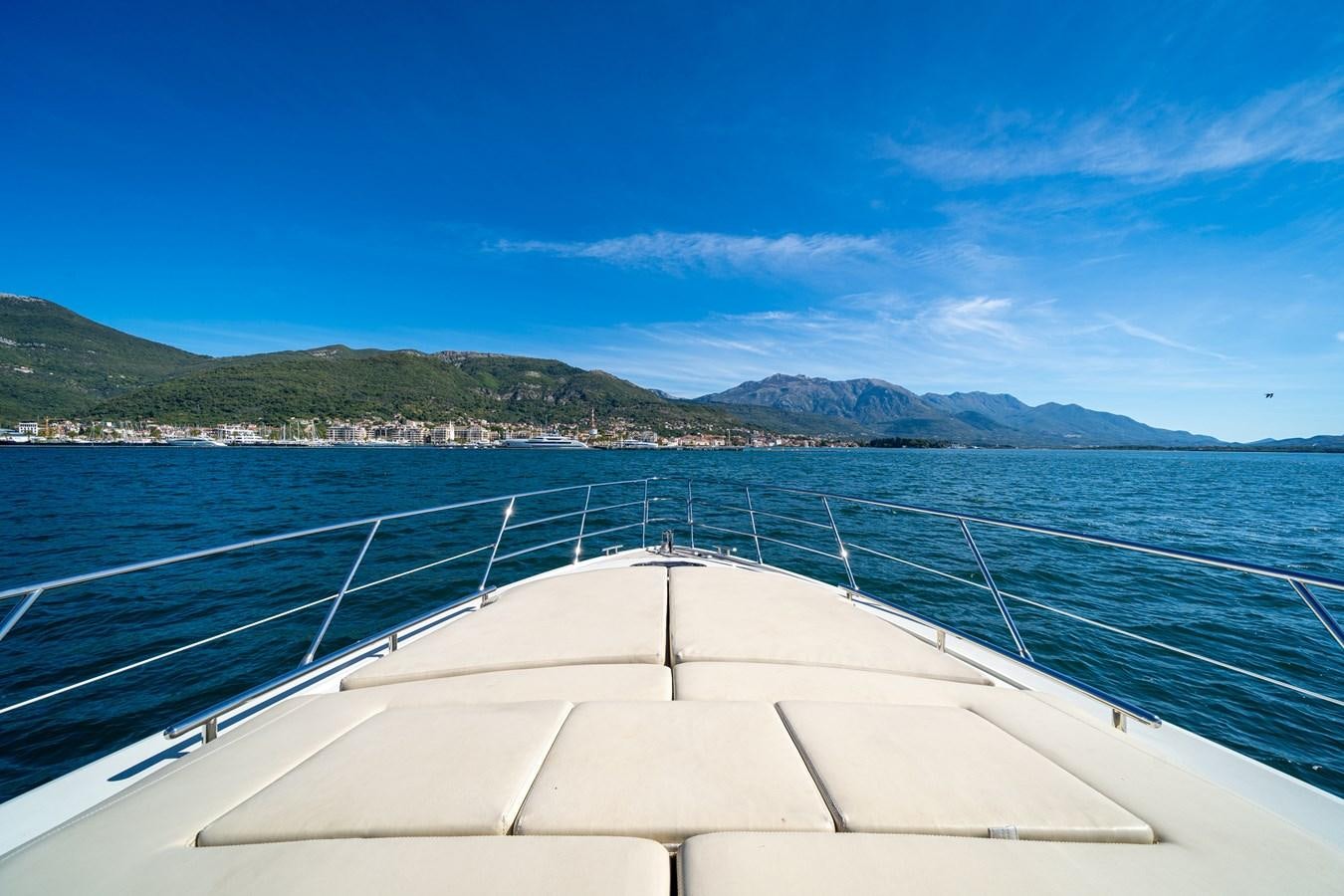 a boat on the water aboard AROMA Yacht for Sale