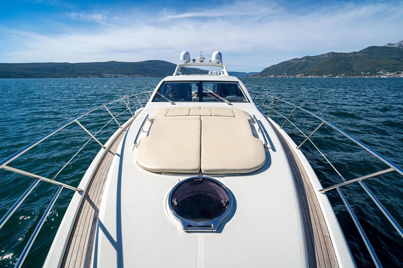 a boat on the water aboard AROMA Yacht for Sale