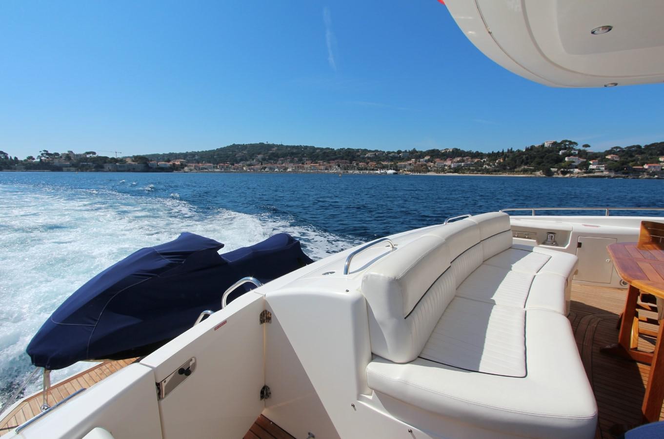 a boat on the water aboard NIKA Yacht for Sale