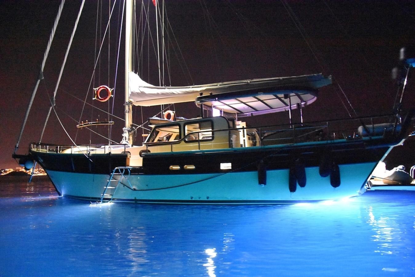 a boat in the water aboard NOSTALGIA Yacht for Sale