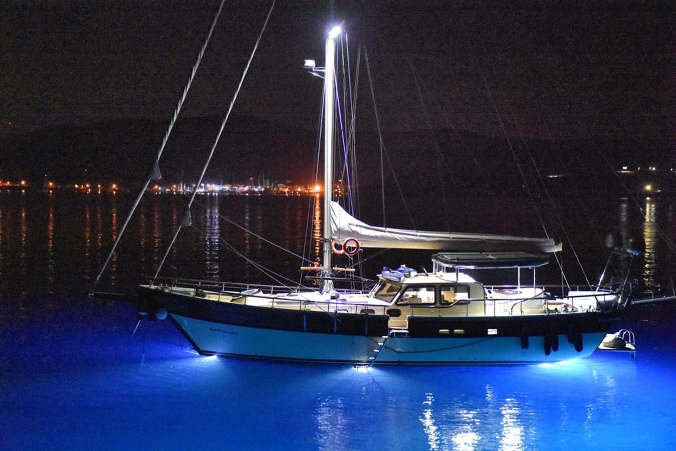 a boat in the water aboard NOSTALGIA Yacht for Sale