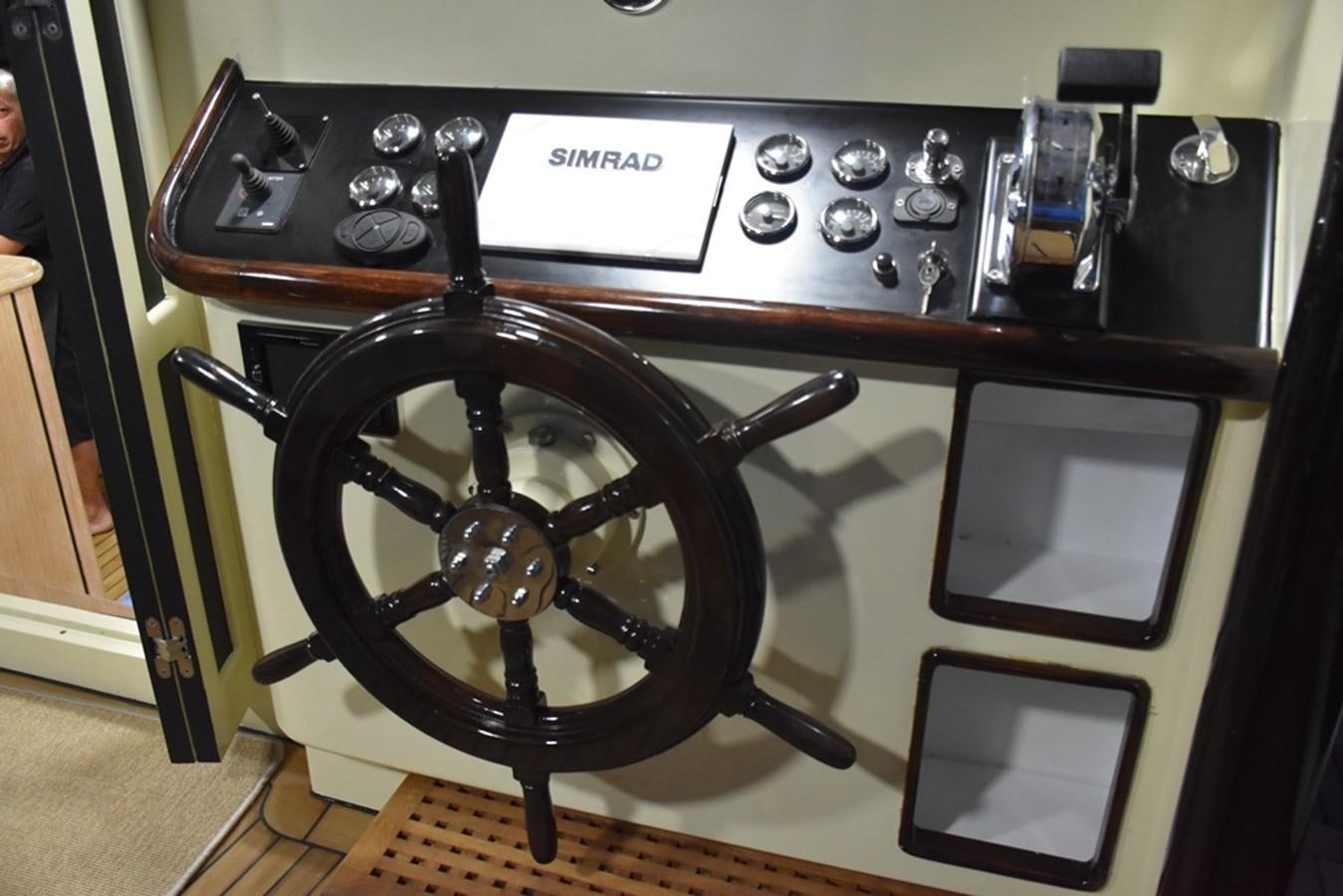 a machine with a screen aboard NOSTALGIA Yacht for Sale
