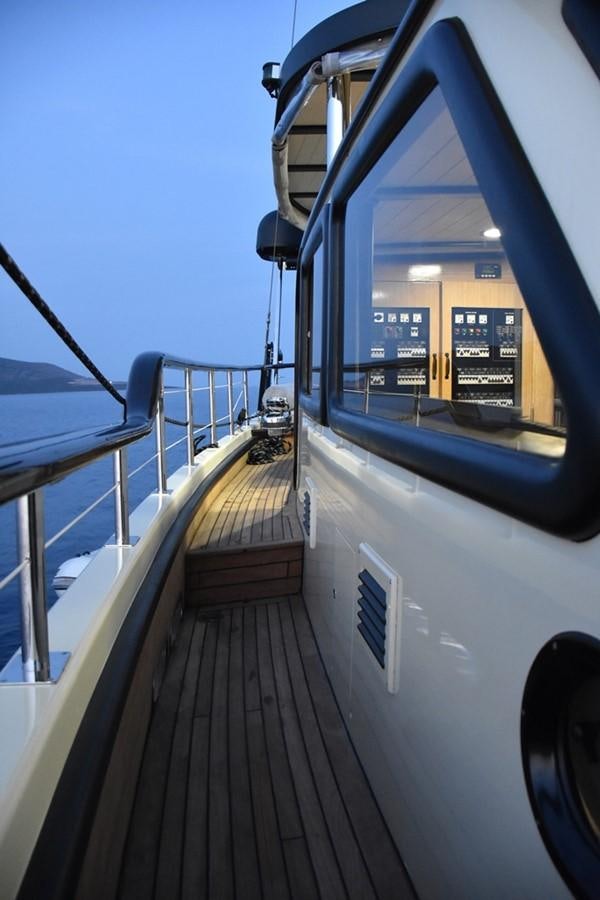 a boat on the water aboard NOSTALGIA Yacht for Sale