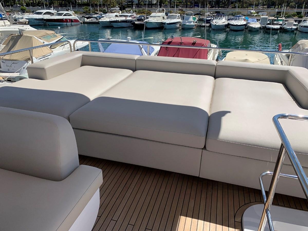 a boat in the water aboard IMAGINE Yacht for Sale