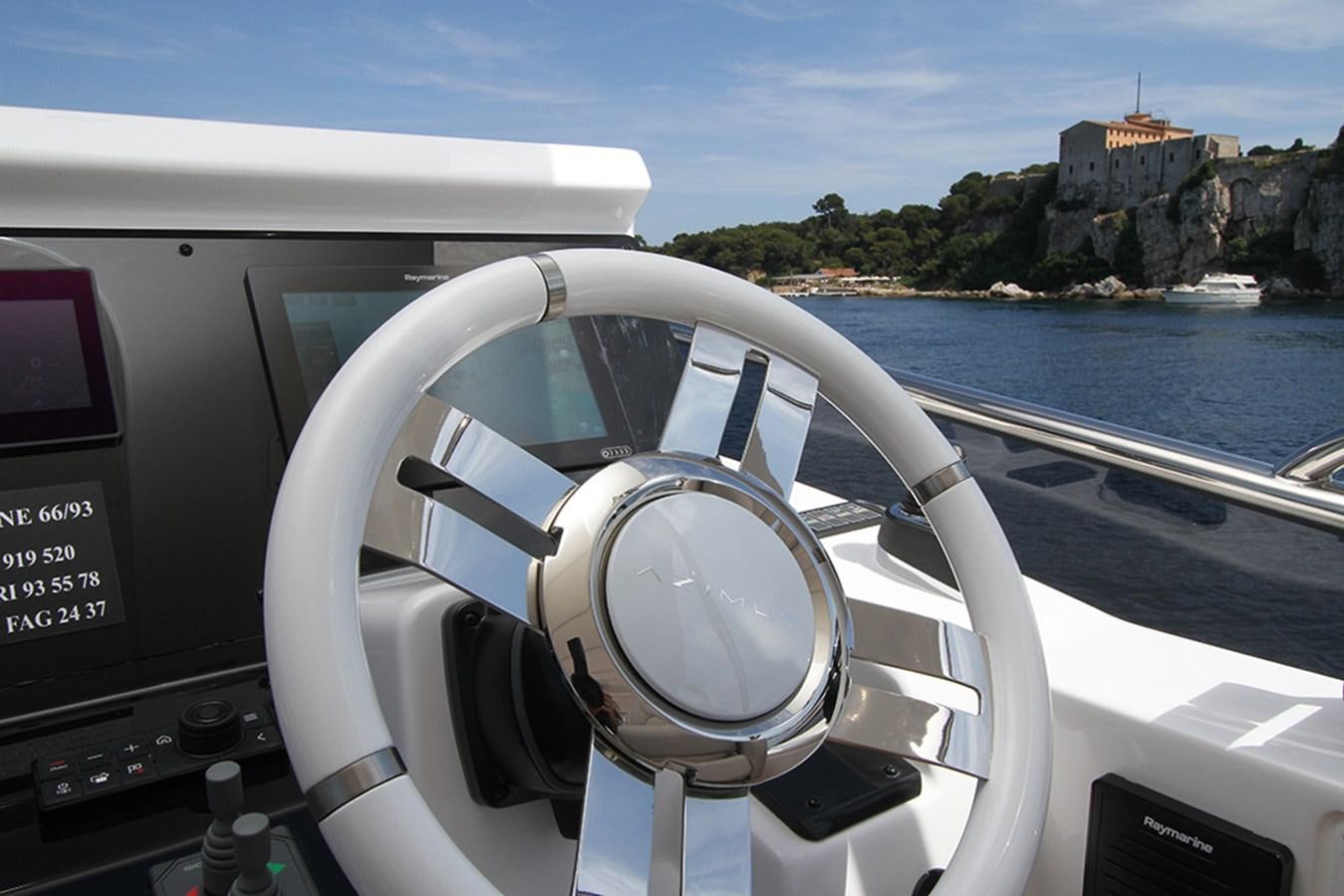 a boat on the water aboard IMAGINE Yacht for Sale