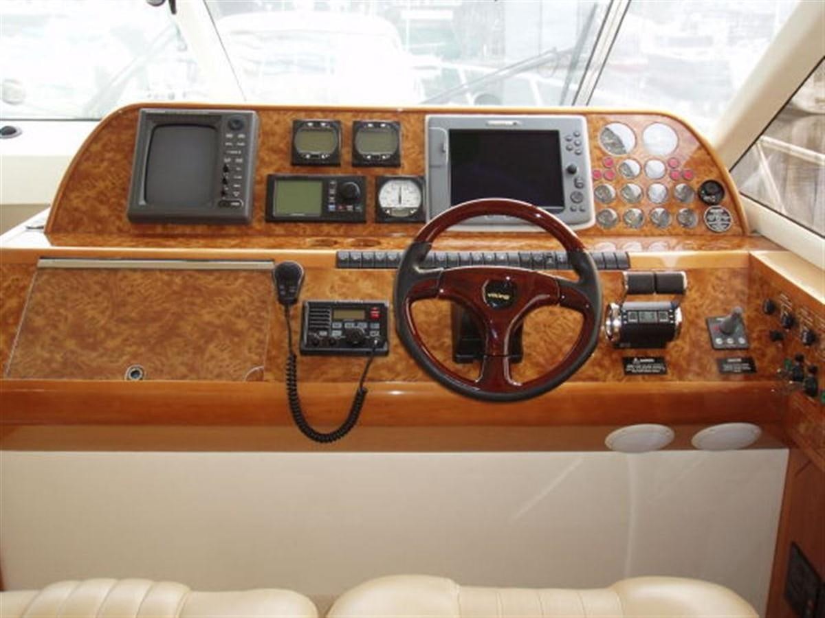 a radio on a table aboard FOREVER SUMMER Yacht for Sale