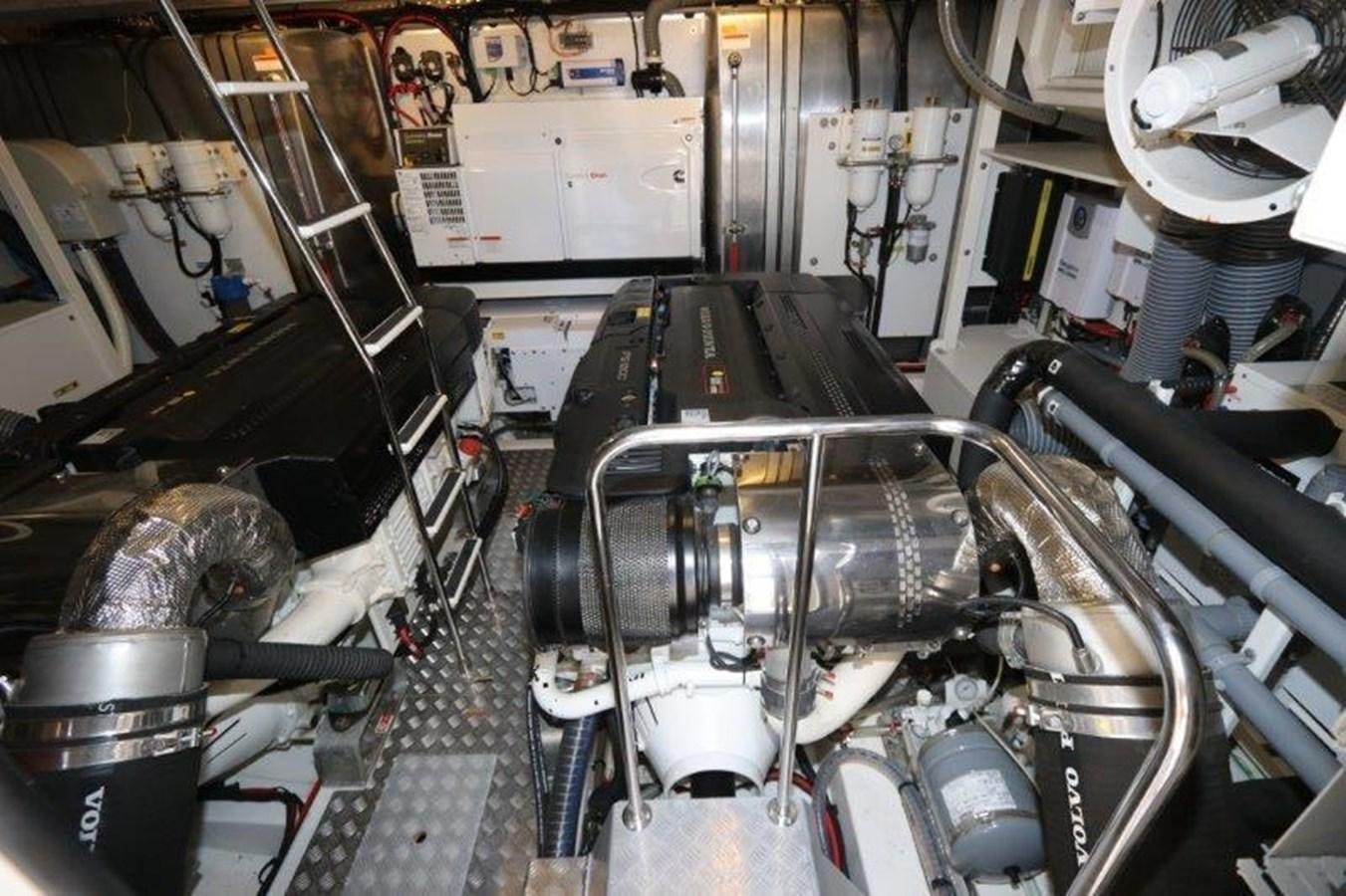 a machine in a factory aboard BREATHE EASY Yacht for Sale