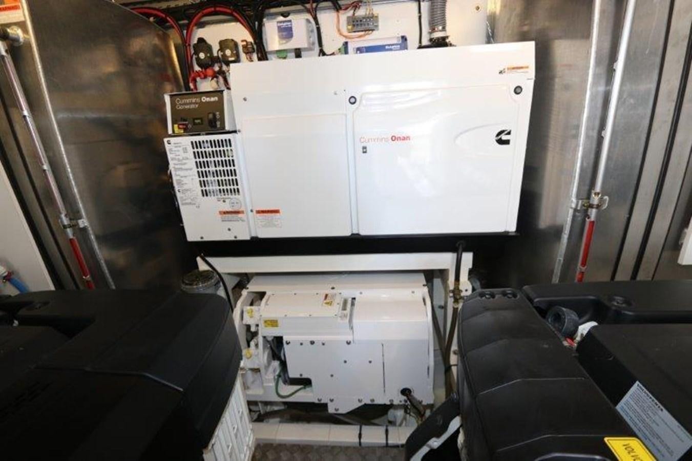 a white box on a shelf aboard BREATHE EASY Yacht for Sale