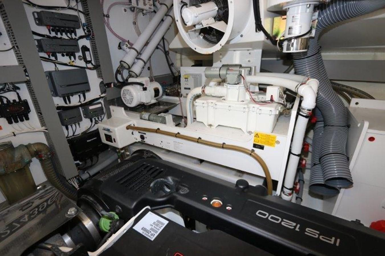 a machine with wires aboard BREATHE EASY Yacht for Sale