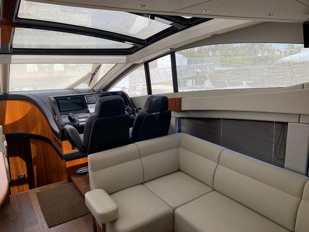 inside of a vehicle with seats aboard PIECE OF SHIP Yacht for Sale