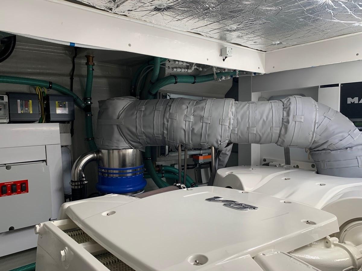 close-up of a machine aboard PIECE OF SHIP Yacht for Sale