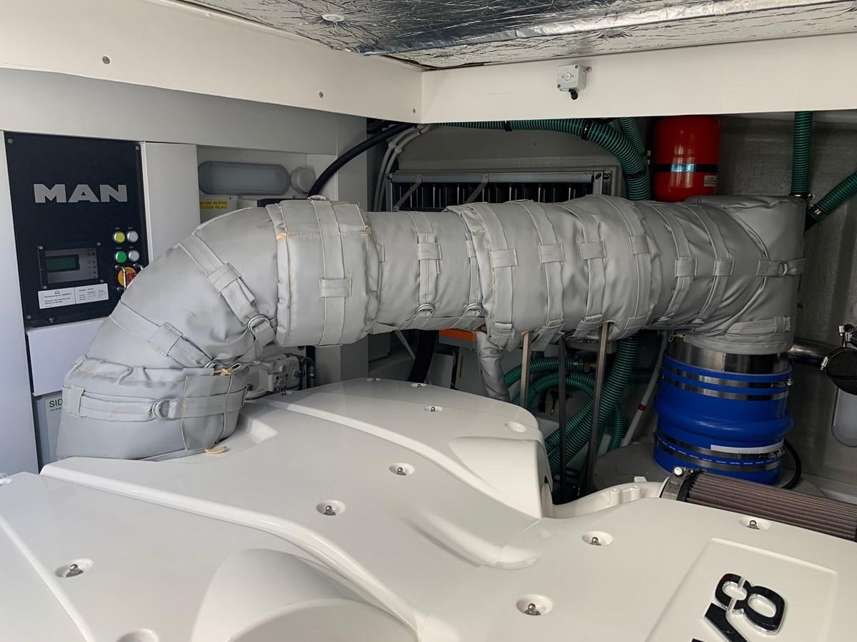 close-up of a machine aboard PIECE OF SHIP Yacht for Sale