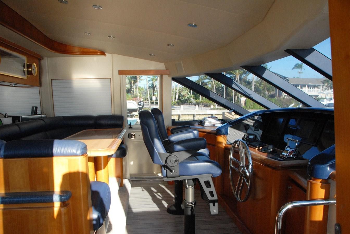 inside of a vehicle aboard ROOM SERVICE Yacht for Sale