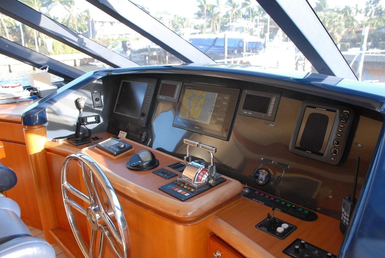 inside of a vehicle aboard ROOM SERVICE Yacht for Sale