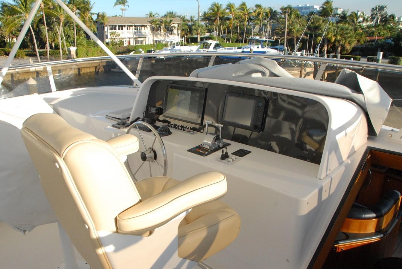 the inside of a car aboard ROOM SERVICE Yacht for Sale