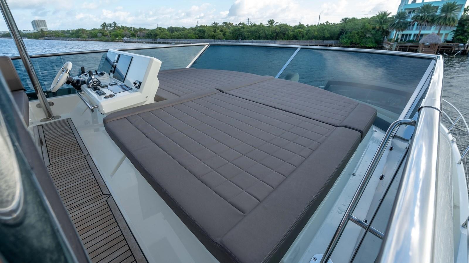 a boat on the water aboard VIMA Yacht for Sale
