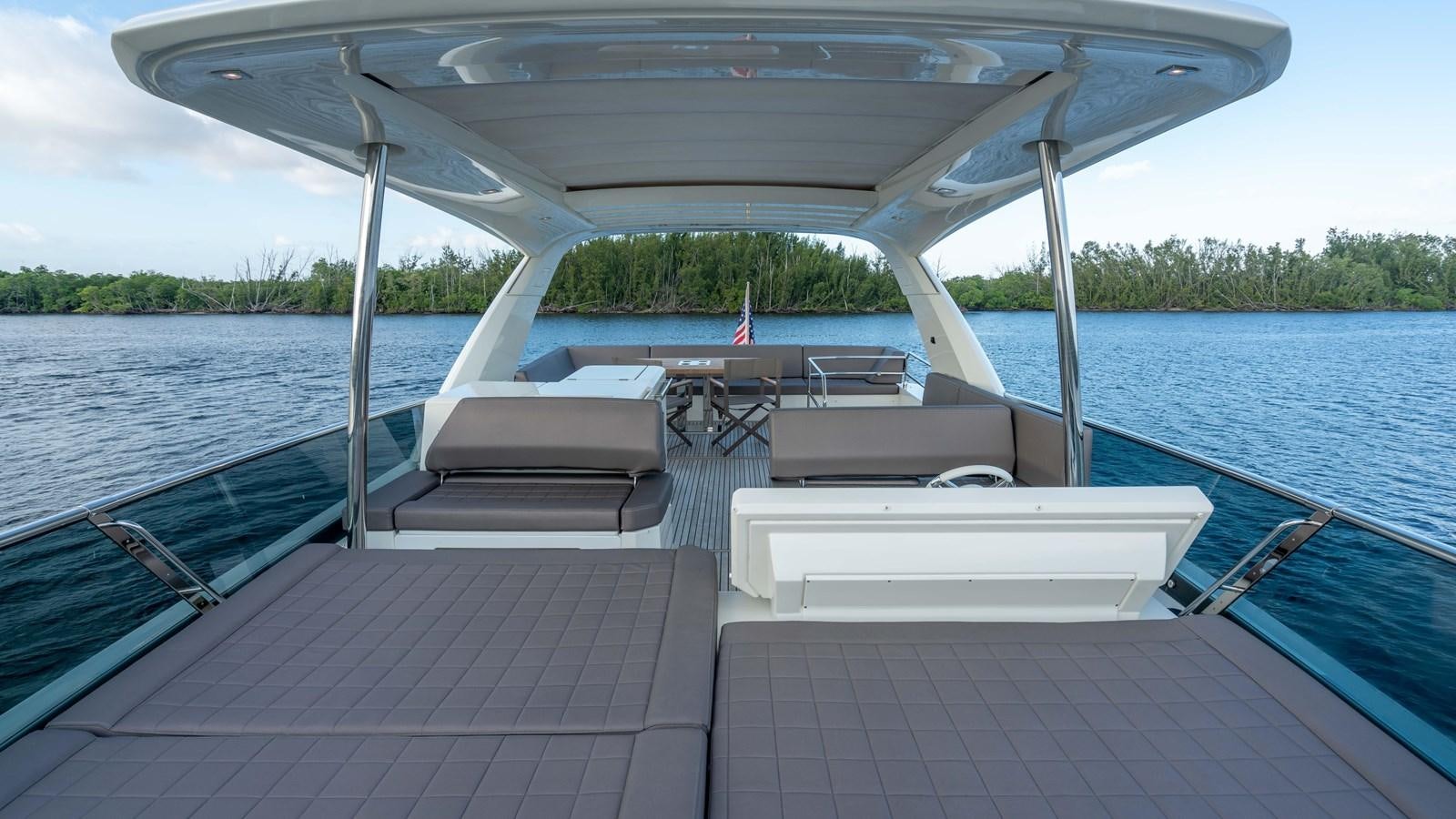 a boat on the water aboard VIMA Yacht for Sale