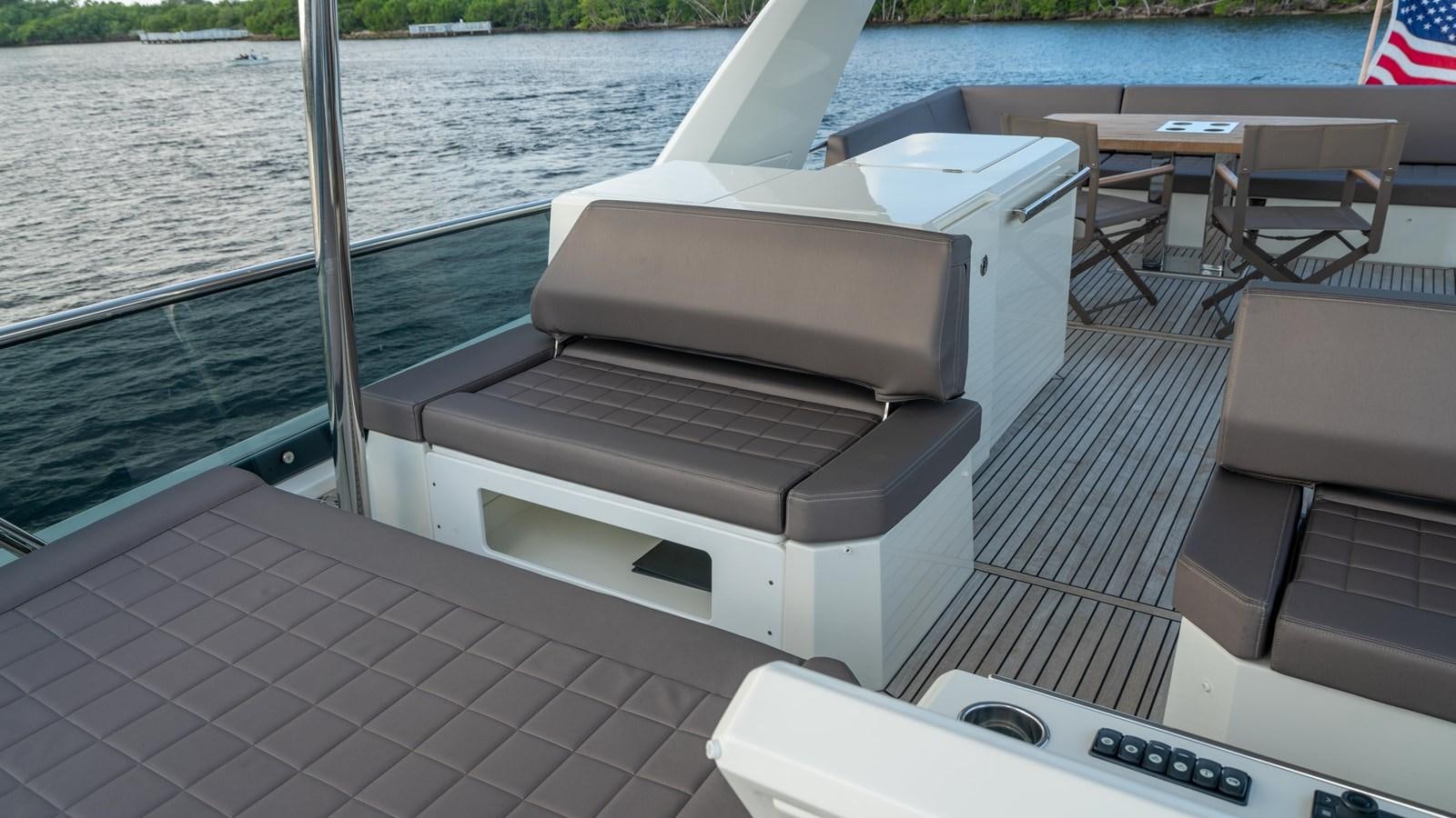 a boat on the water aboard VIMA Yacht for Sale