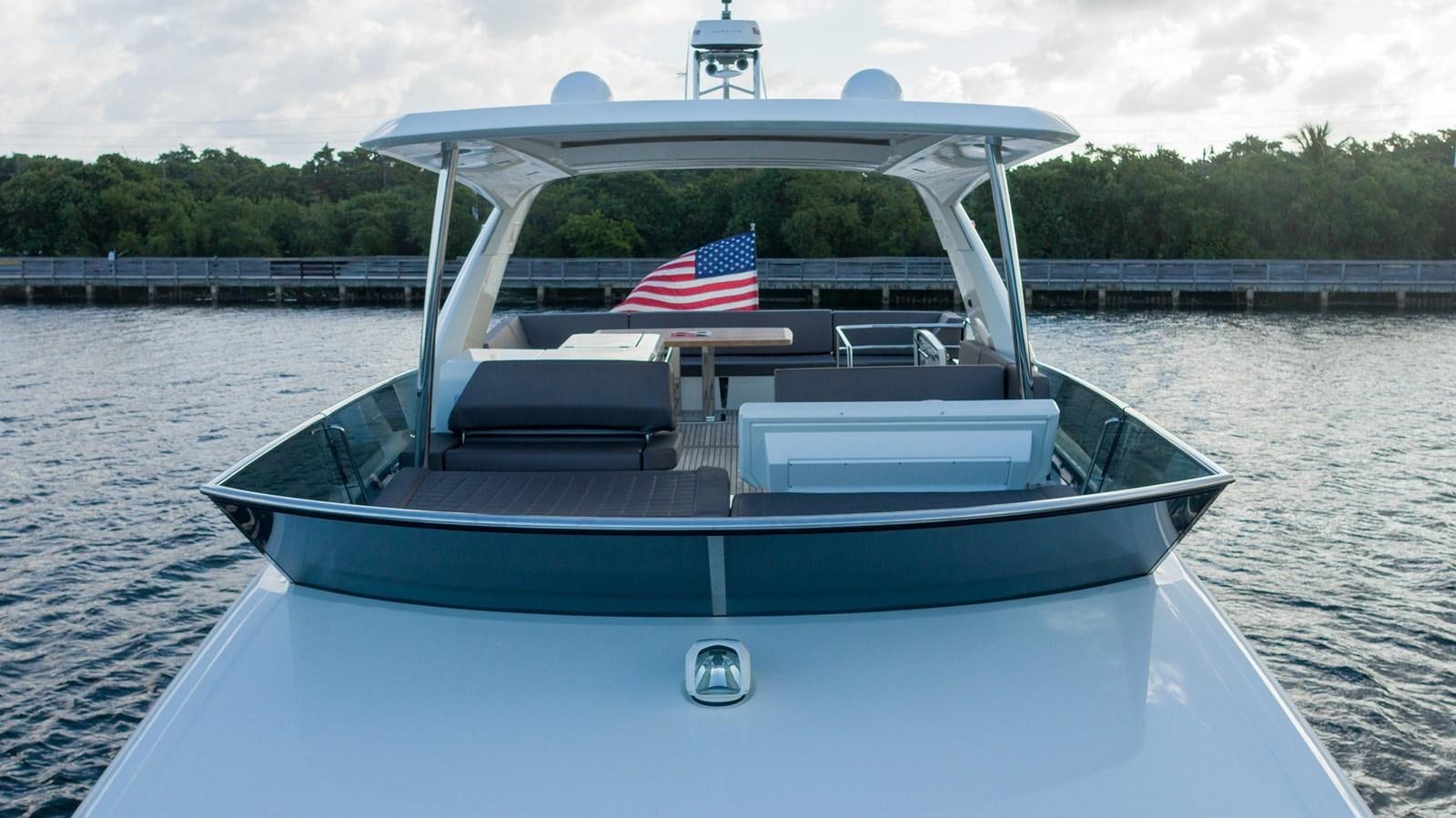 a boat on the water aboard VIMA Yacht for Sale