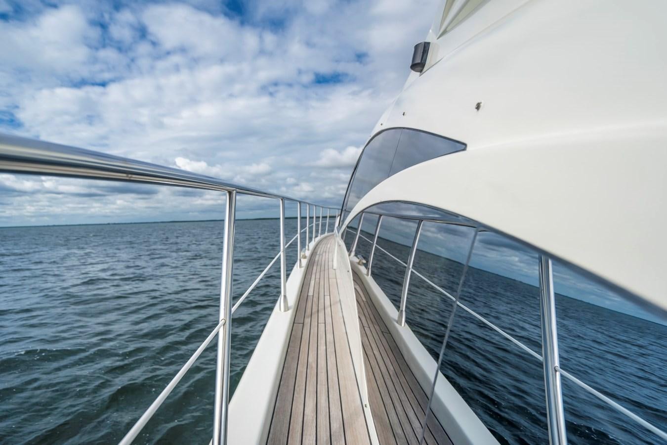 a boat on the water aboard KNOTORIOUS IV Yacht for Sale