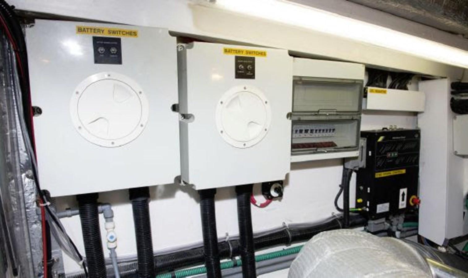 a machine with a large speaker aboard SONSEEKER Yacht for Sale