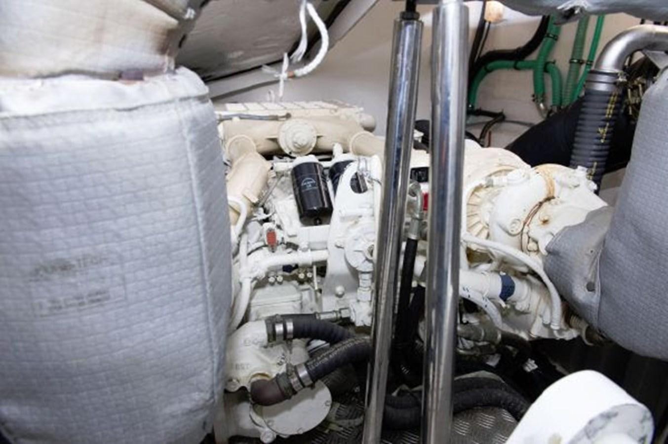 a car with a car in it aboard SONSEEKER Yacht for Sale