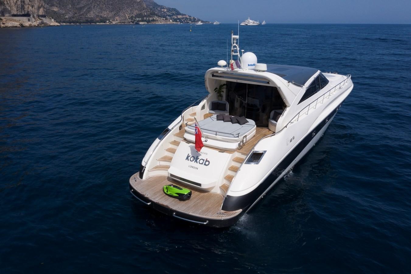 a boat in the water aboard KOKAB Yacht for Charter