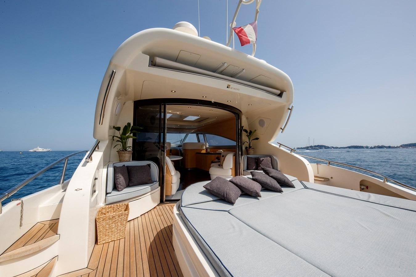 a boat on the water aboard KOKAB Yacht for Charter