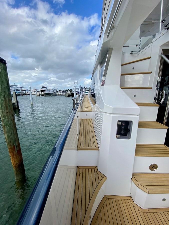 a boat on the water aboard SEARENITY II Yacht for Sale
