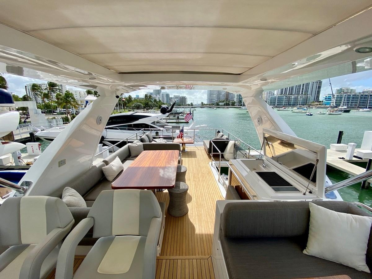 a boat on the water aboard SEARENITY II Yacht for Sale