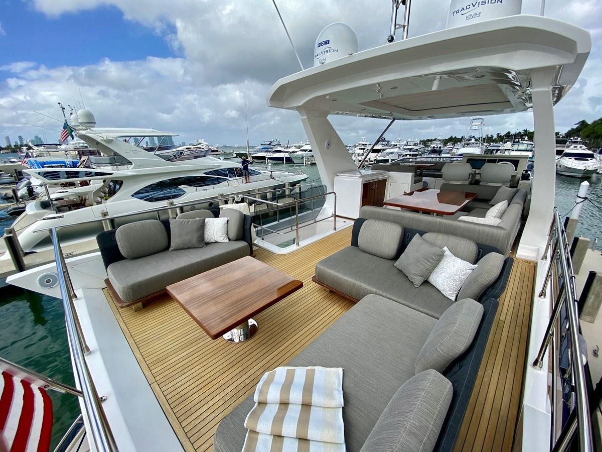 a boat on the water aboard SEARENITY II Yacht for Sale