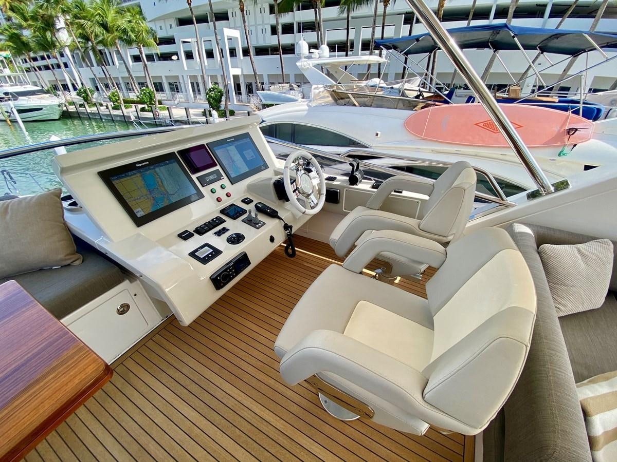 a boat on the water aboard SEARENITY II Yacht for Sale