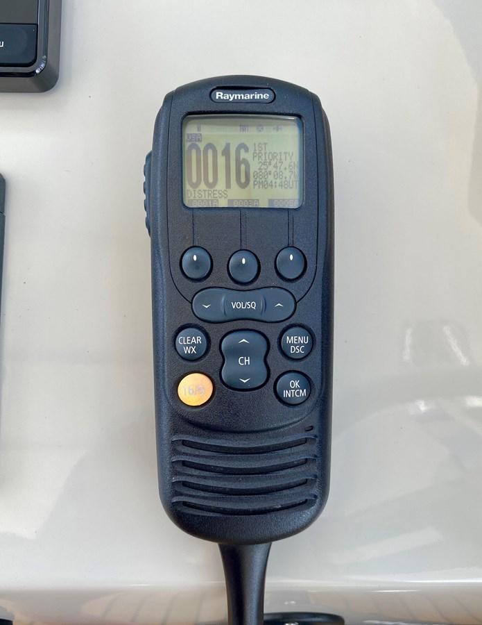 a black rectangular electronic device aboard SEARENITY II Yacht for Sale