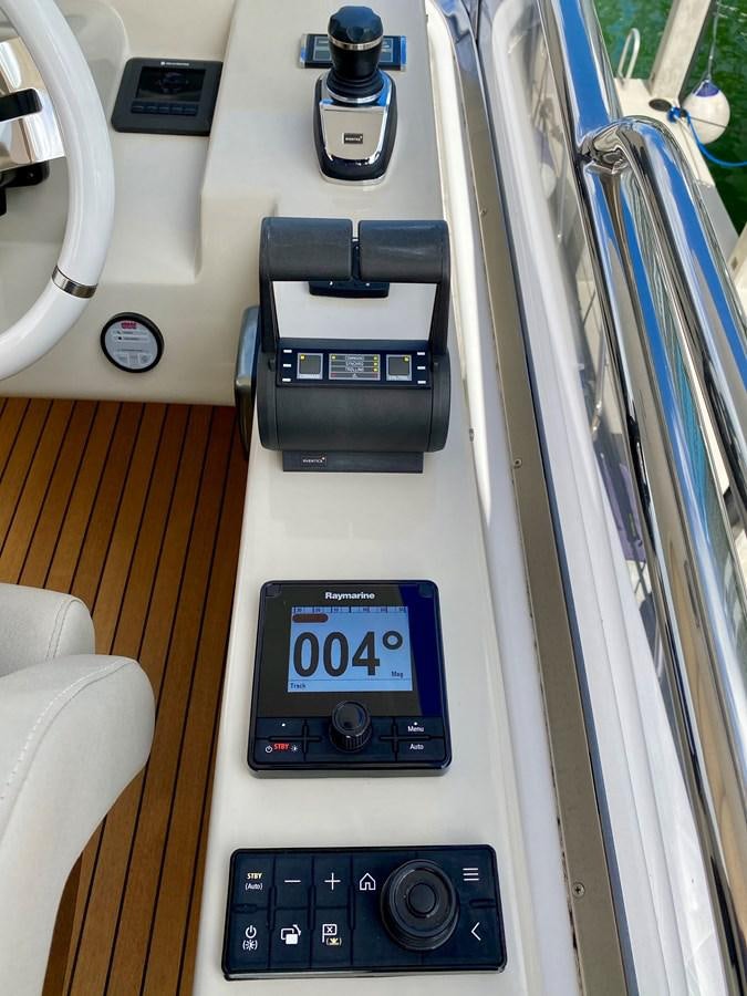 a machine on the counter aboard SEARENITY II Yacht for Sale
