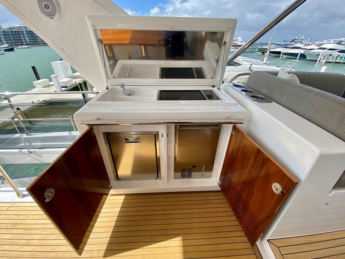 a boat on the water aboard SEARENITY II Yacht for Sale