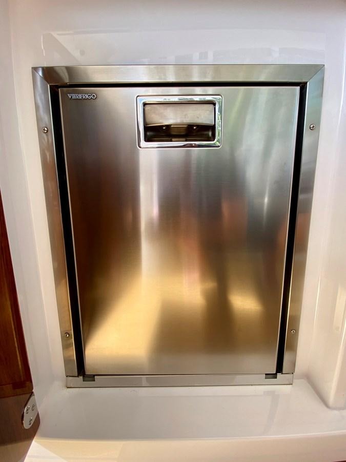 a rectangular object with a screen aboard SEARENITY II Yacht for Sale